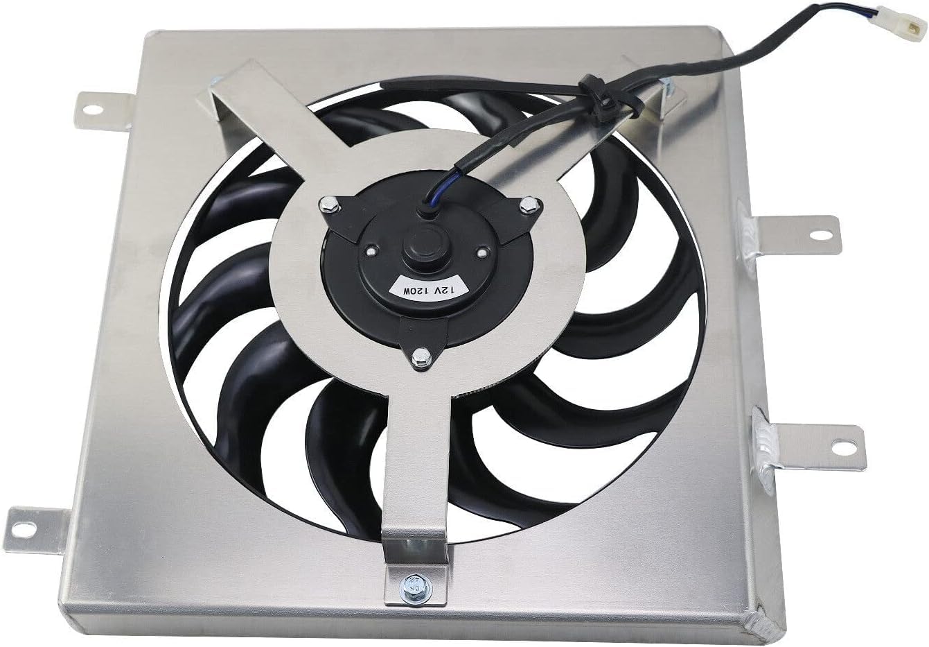 Aluminum Radiator Shroud Fan Relay for 1992-2000 Honda Civic EG EK EX Sedan 4-Door 2-Door, 94-01 Acura Integra GS LS RS 3-Door 4-Door