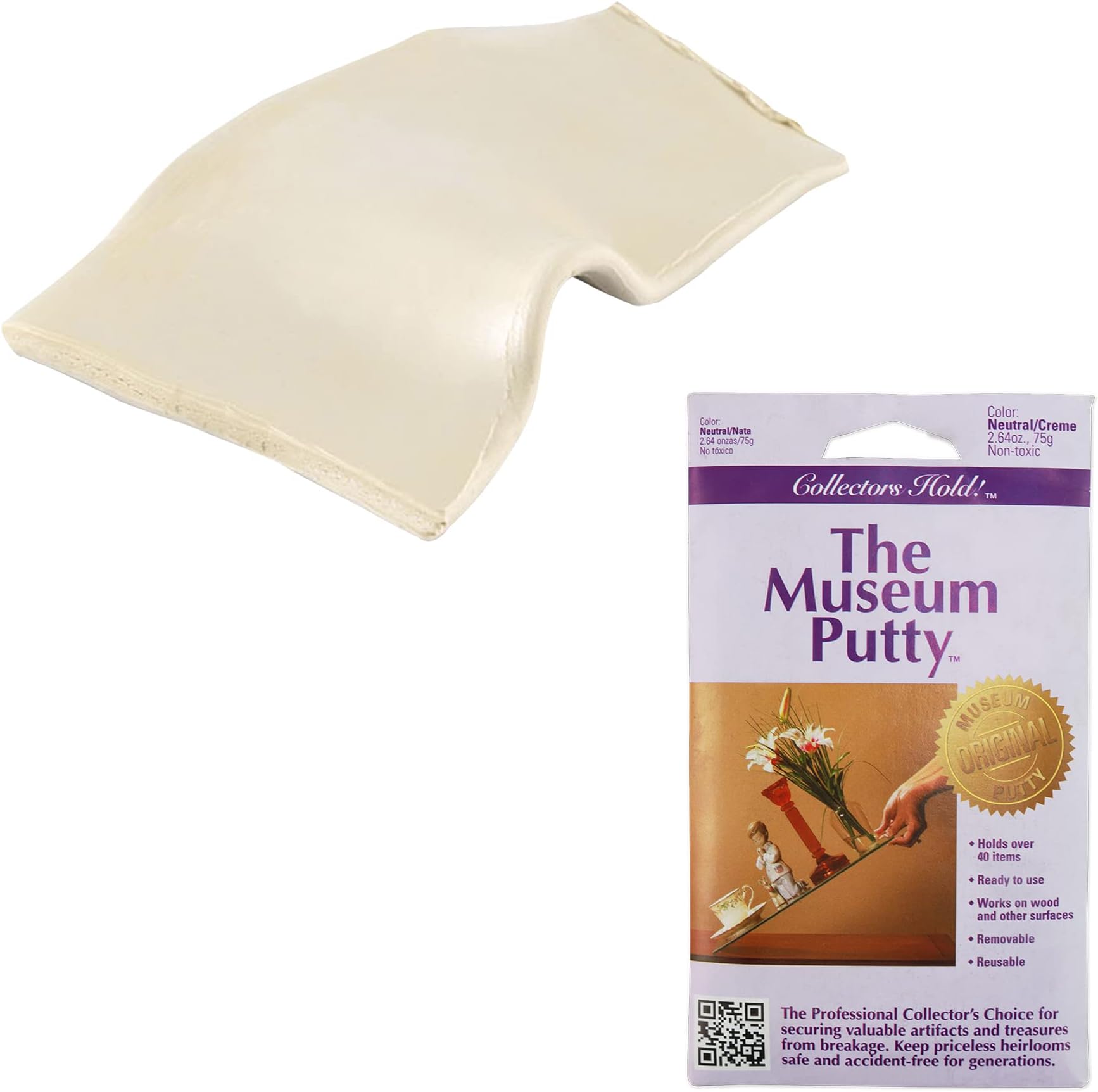 Quakehold! 22111 Gel for Glass and Crystal, Clear Home