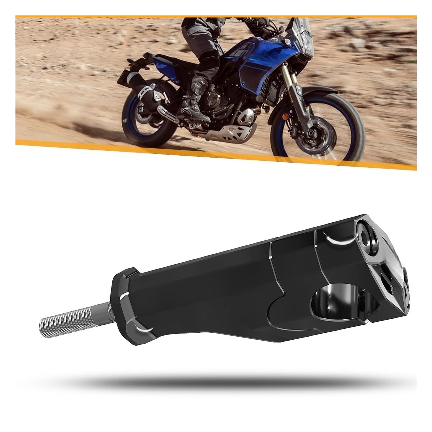 Riser per moto Accessori Moto Ricambi Riser Manubrio Da 20 Mm Per Tenere 700 /XTZ700 2019-2024 Rally Edition 20-24 World Raid 2022