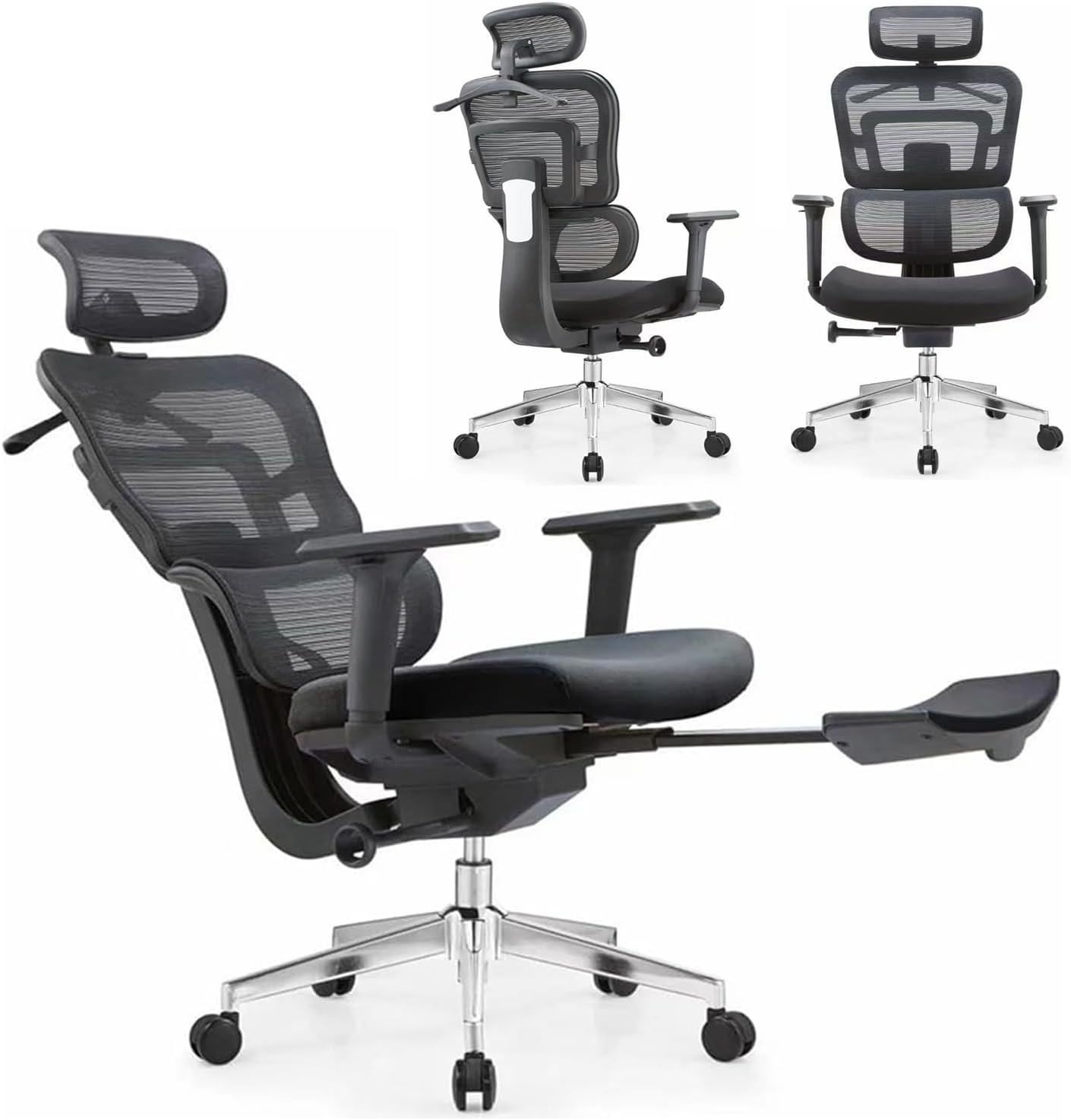 Eurohandisplay FC-11White Abstrait Mannequin Femelle Blanc Mat Avec Plaque Métallique Sans Tête