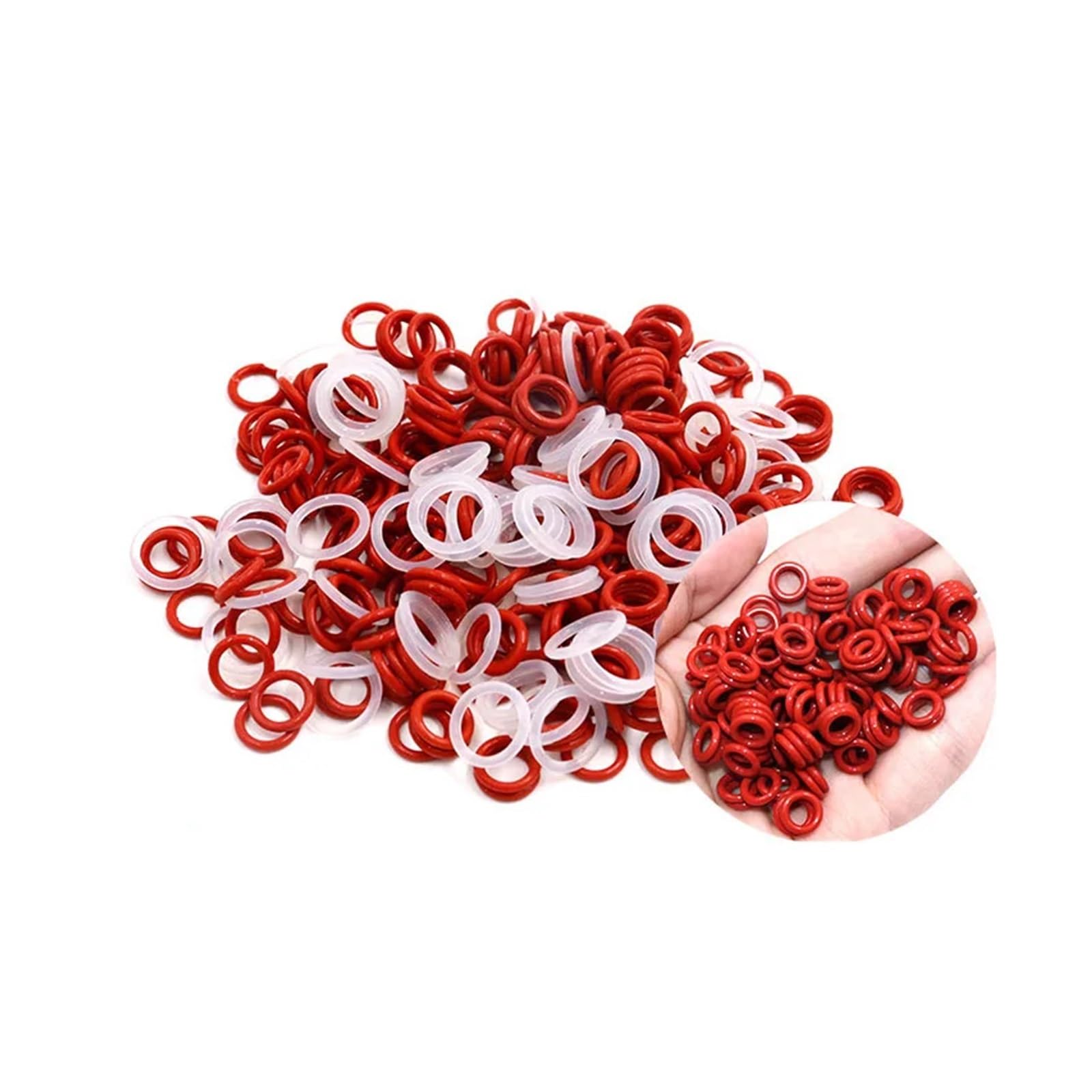 Joint d'étanchéité à huile et eau, épaisseur 3,5 mm, lot de 10 pièces, diamètre extérieur - 100, 90 mm_3(White (10 Pieces),OD 95MM-3.5MM)