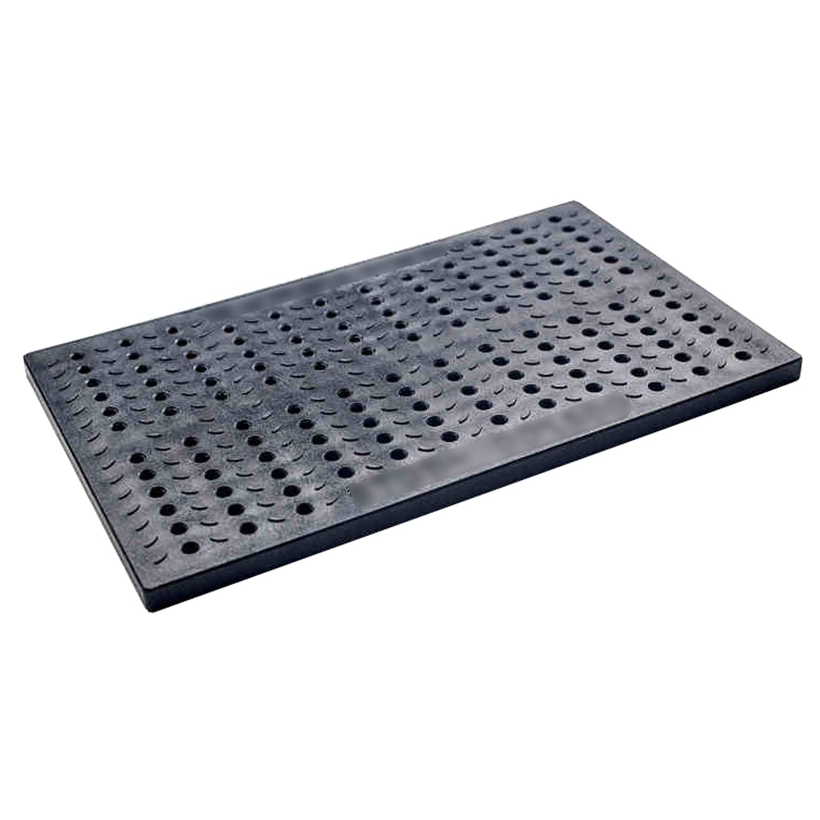 Canal de drainage extérieur noir 8 pouces avec grille pour cave et cour
