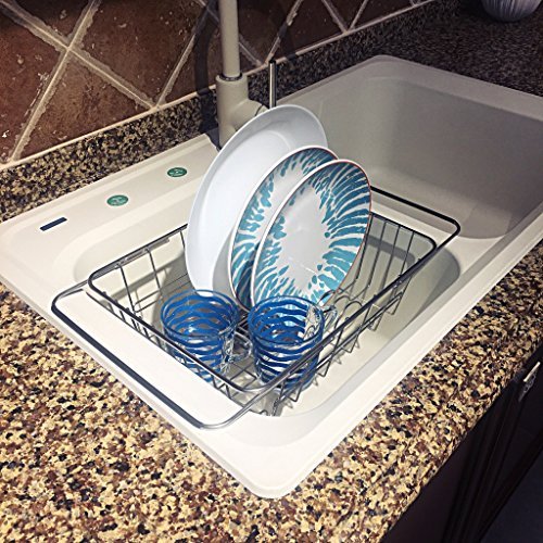 Insink Dish Drying Rack-Adjustable over Sink Dish Drying Rack-over the Sink SUS 304