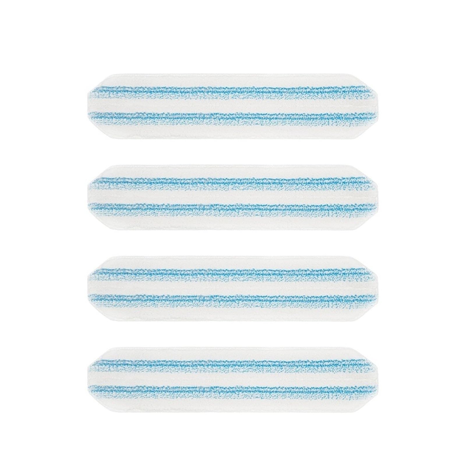 Compatible for Vileda， H2prO / ，Compatible for O-Cedar， H2prO Robot Vacuum Cleaner Flat Mop Pad Rags Home Floor Cleaning Mops Replacement Accessories(4pcs)