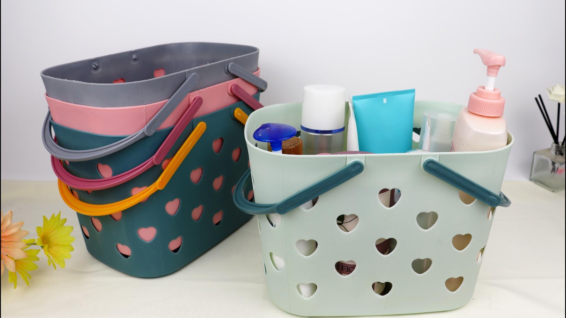 Silars Panier Rangement, Lot de 4 Empilable Boite Rangement Plastique