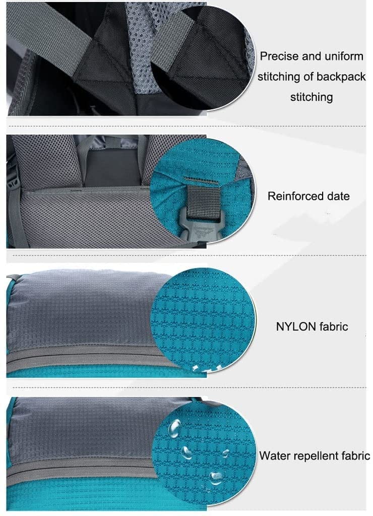 Comodo Zaino da Escursionismo 85L, Zaino da Viaggio Explorer Robusto e Durevole, Zaino da Campeggio Borsa da Esterno per Donne e Uomini Zaino in Spalla Viaggio