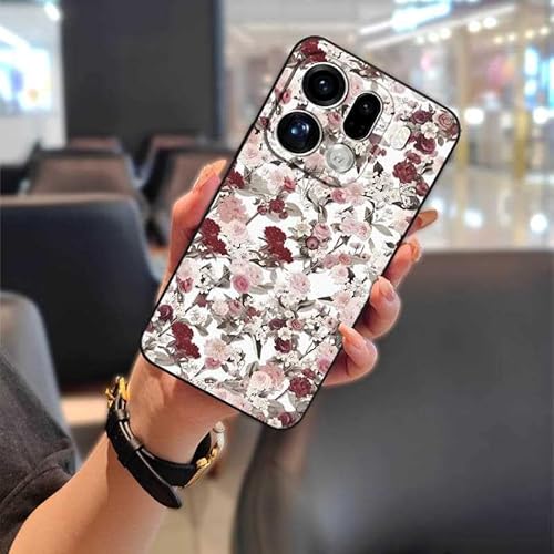 Phone Case Compatible with OPPO Find X9 Pro, Design Phone Pouch Waterproof Back Cover Durable Soft case Graffiti Protective Shoc