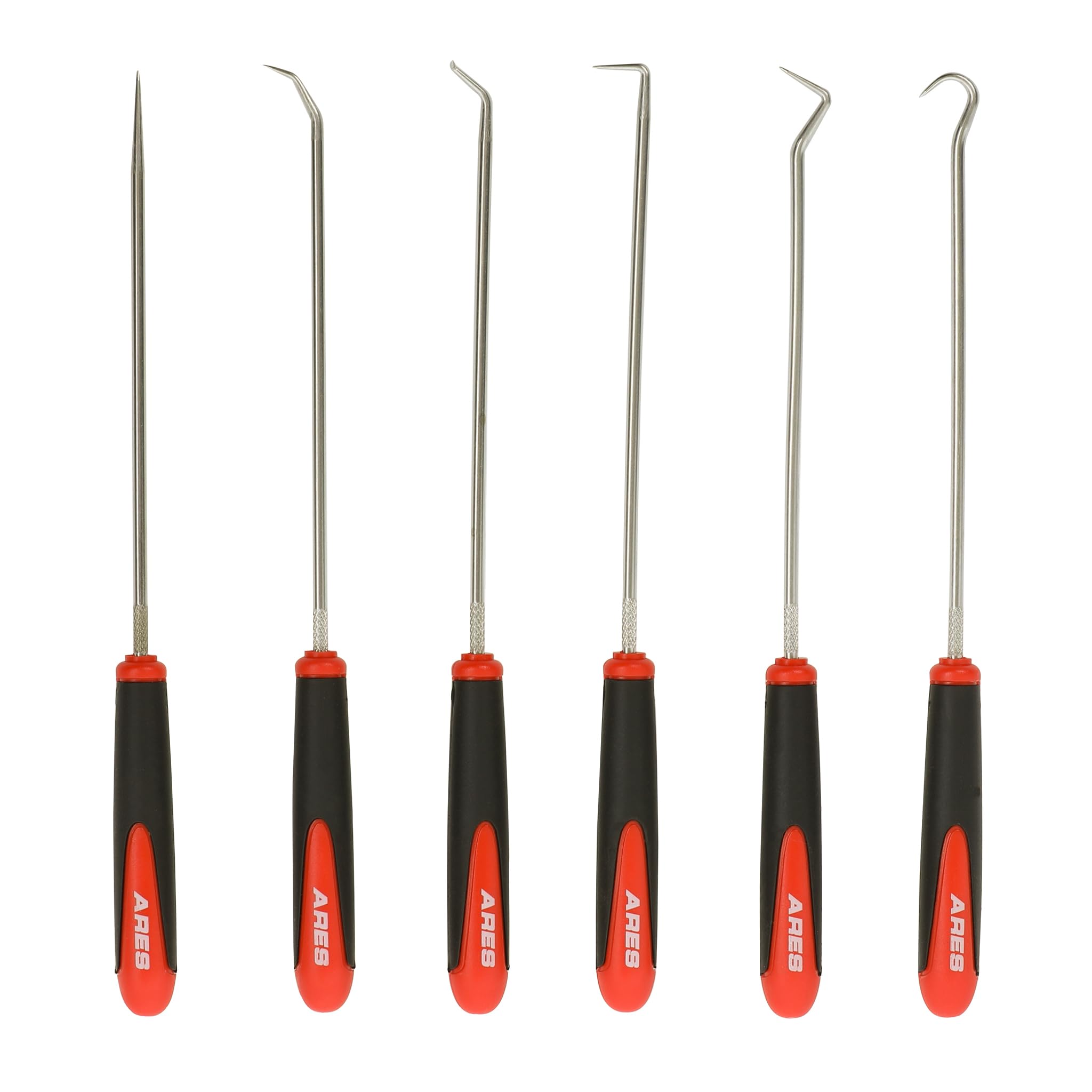 ARES 10035 Extra Long Precision Hook and Pick Set, 6-Piece