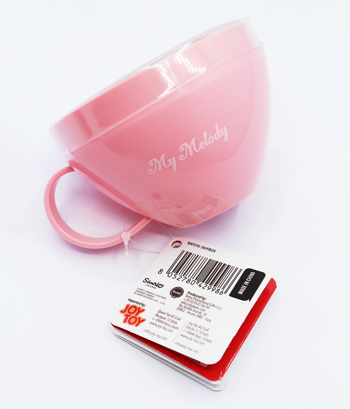 Joy Toy Hello Kitty filiżanka do cappuccino z pachnącą magiczną figurką Squishi ok. 5 cm – w opakowaniu kubka do cappucino 12 x 10 x 7 cm