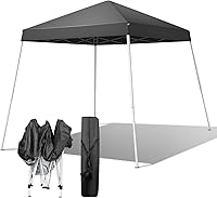 Vista 10 de Outvita Tienda de campaña desplegable de 6 x 6 pies, carpa de gazebo instantáneo comercial, toldo impermeable y con protección UV con patas