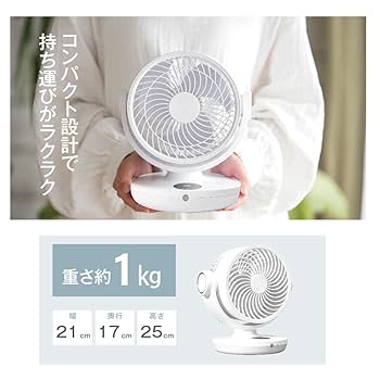 Amazon.co.jp: 【誠信ストア 】360°首振り DC サーキュレーター