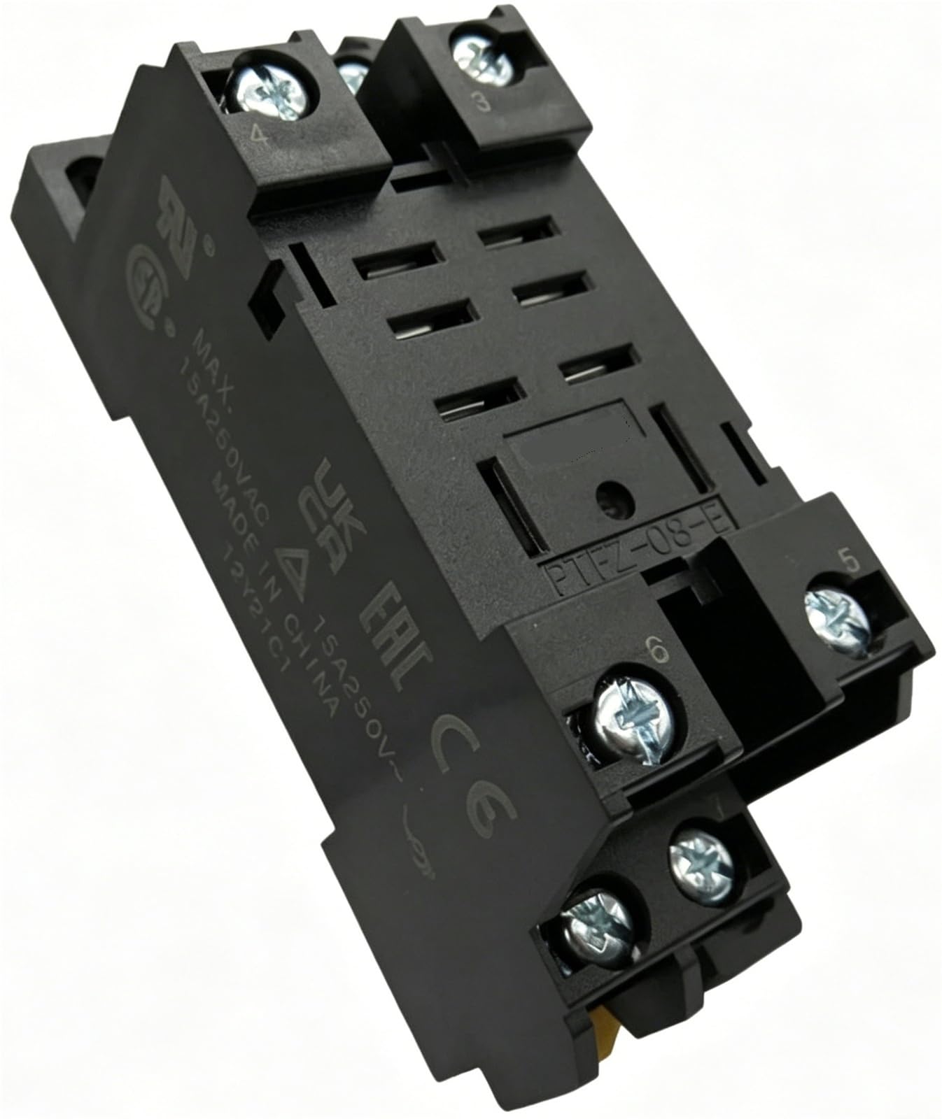Toma de relé de conexión de 5 uds PTFZ-08-E (PTF08A-E de sustitución) aplicable a LY2N-J HH62P