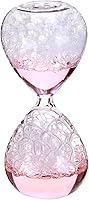 Vista 1 de KLKCMS Dream Bubble - Reloj de arena de cristal líquido para mesa de hogar, color rosa