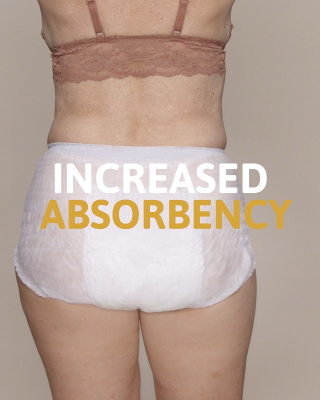 6 Incontinence+Underwear+Women+Overnight+Medium