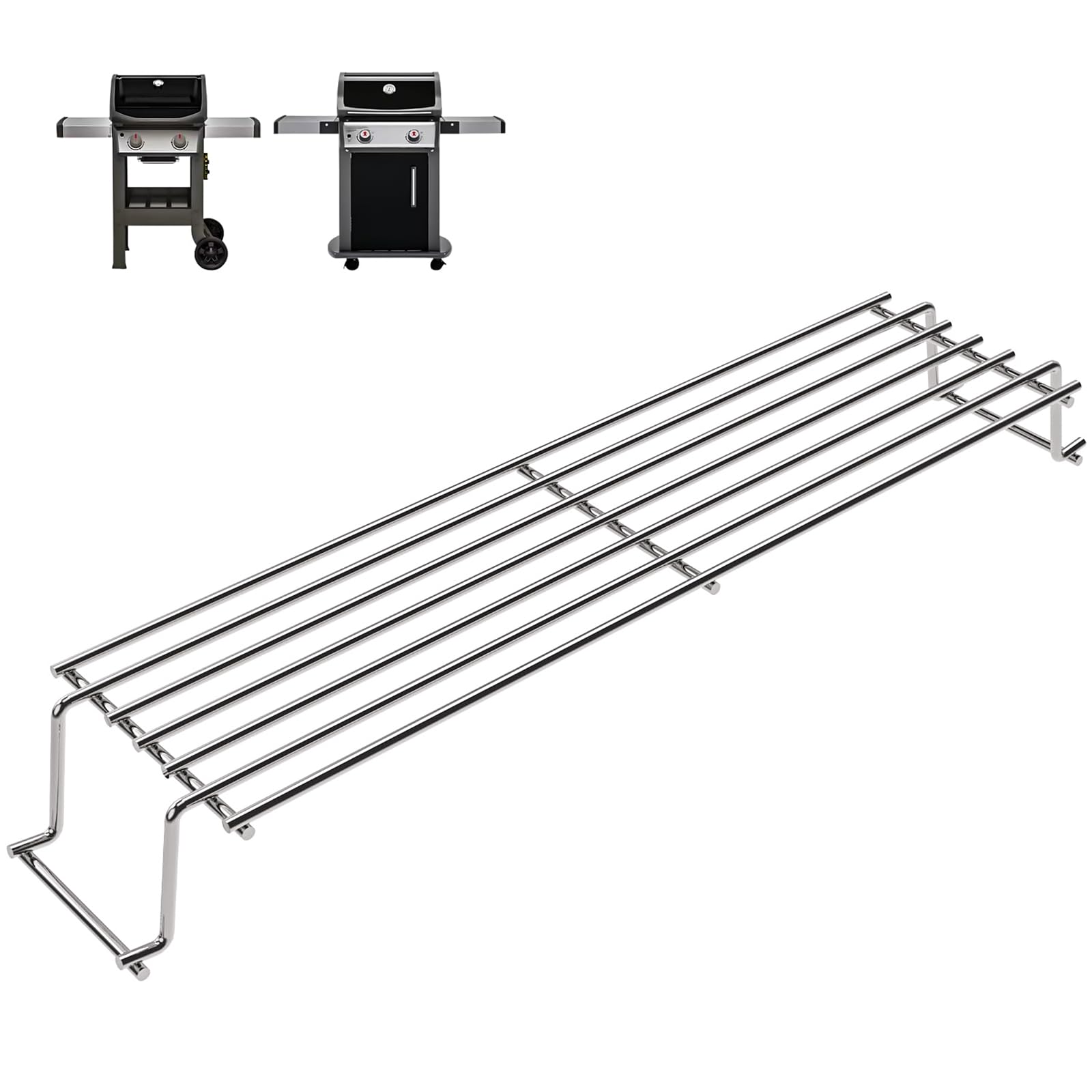 Amazon.com : 69866 Grill Warming Rack for Weber Spirit 200 Series