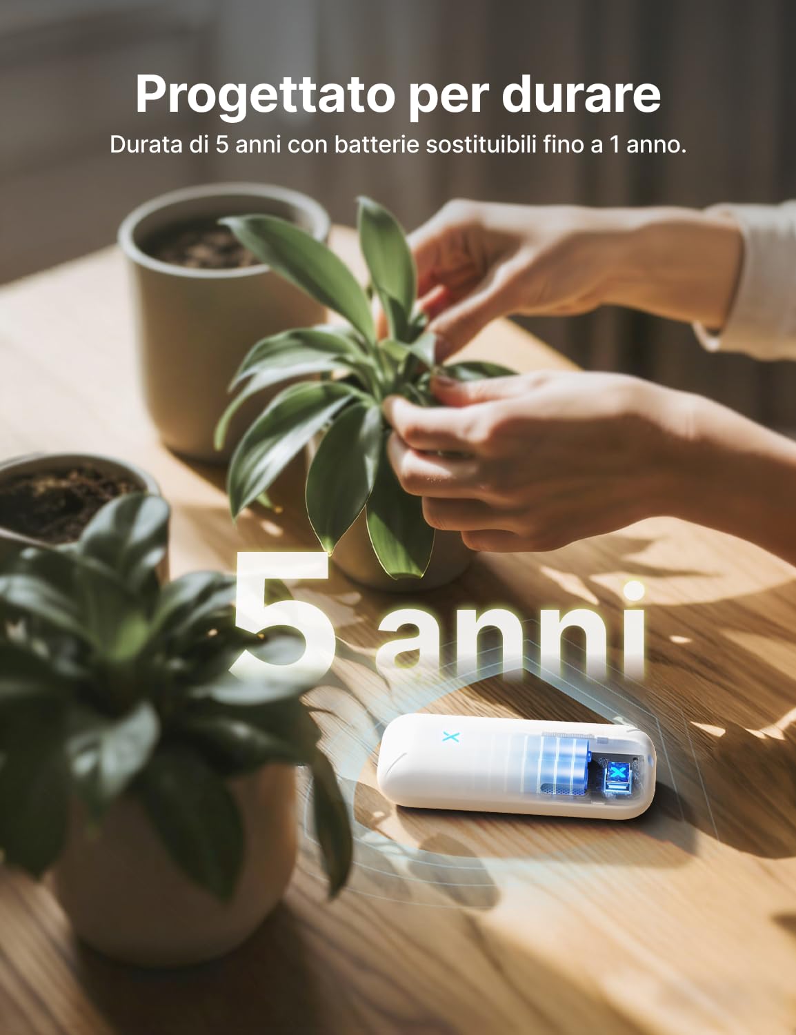 X-Sense Termometro Igrometro WiFi Interno, Monitor di Temperatura e Umidità Intelligente con Soglie Personalizzabili e Avvisi App, Storico Dati, Kit con Stazione Base e 4 Termoigrometri, STH0B41 | Monitoraggio di temperatura e umidità, Stazione base inclu