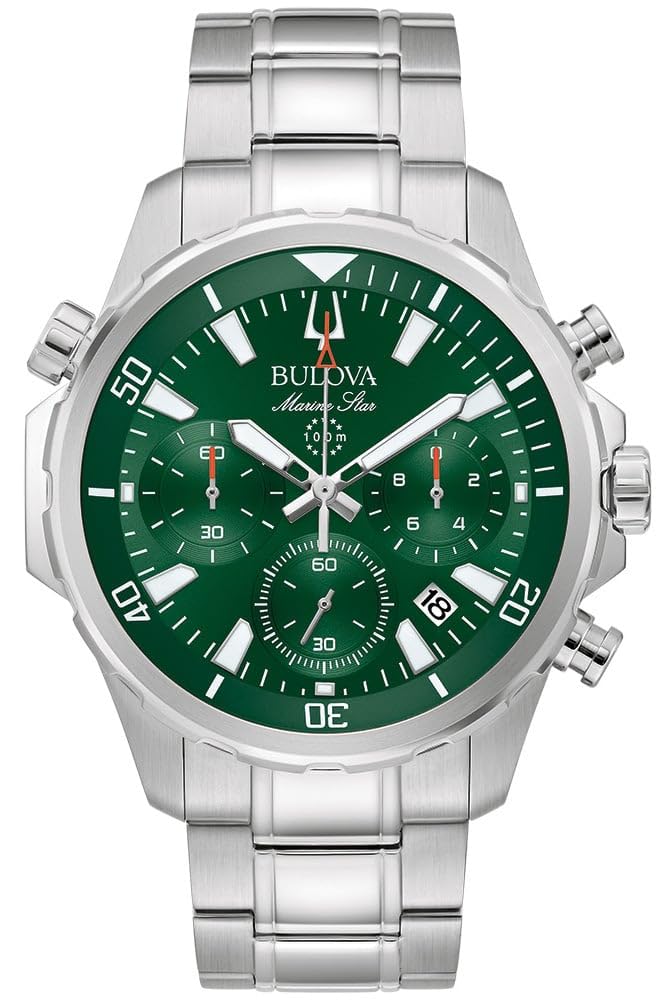 Bulova Wilton 96B386 - Orologio da polso al quarzo da uomo in acciaio INOX, Bracciale