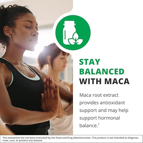 Miniatura 3 de NutraMedix Tintura líquida de maca – Gotas de suplemento de estado de ánimo con extracto de raíz de maca peruana para la salud de la mujer – Apoyo a