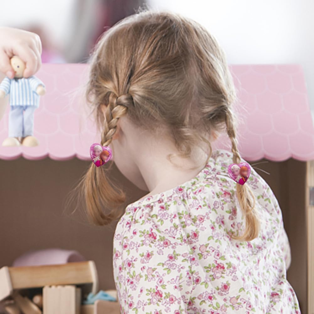 MaSif 12pcs Princesa Accesoris de Pelo para Niña, Adornos de Pernos Pelo para el Cabello Regalos Originales para Niñas para Vestir a niñas pequeñas para Regalo