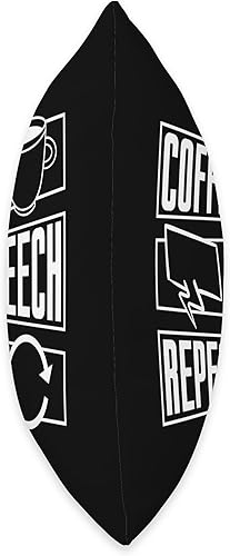 Miniatura 2 de Mental Health Designs for Coffee Drinker Coffee Speech Repeat Anxiety Awareness Care Mental Health Throw Pillow, 18x18, Multicolor