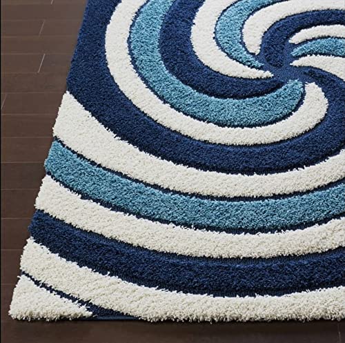 Image of Handmade Shaggy Pure Microfiber Smooth & Anti-Skid Carpets for Bedroom & Living Room, 2 inch Thickness Size- 6X8 Feet