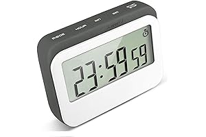 Ultra-Modern Magnetic Digital Clock: Redefine Timekeeping in Your Kitchen!