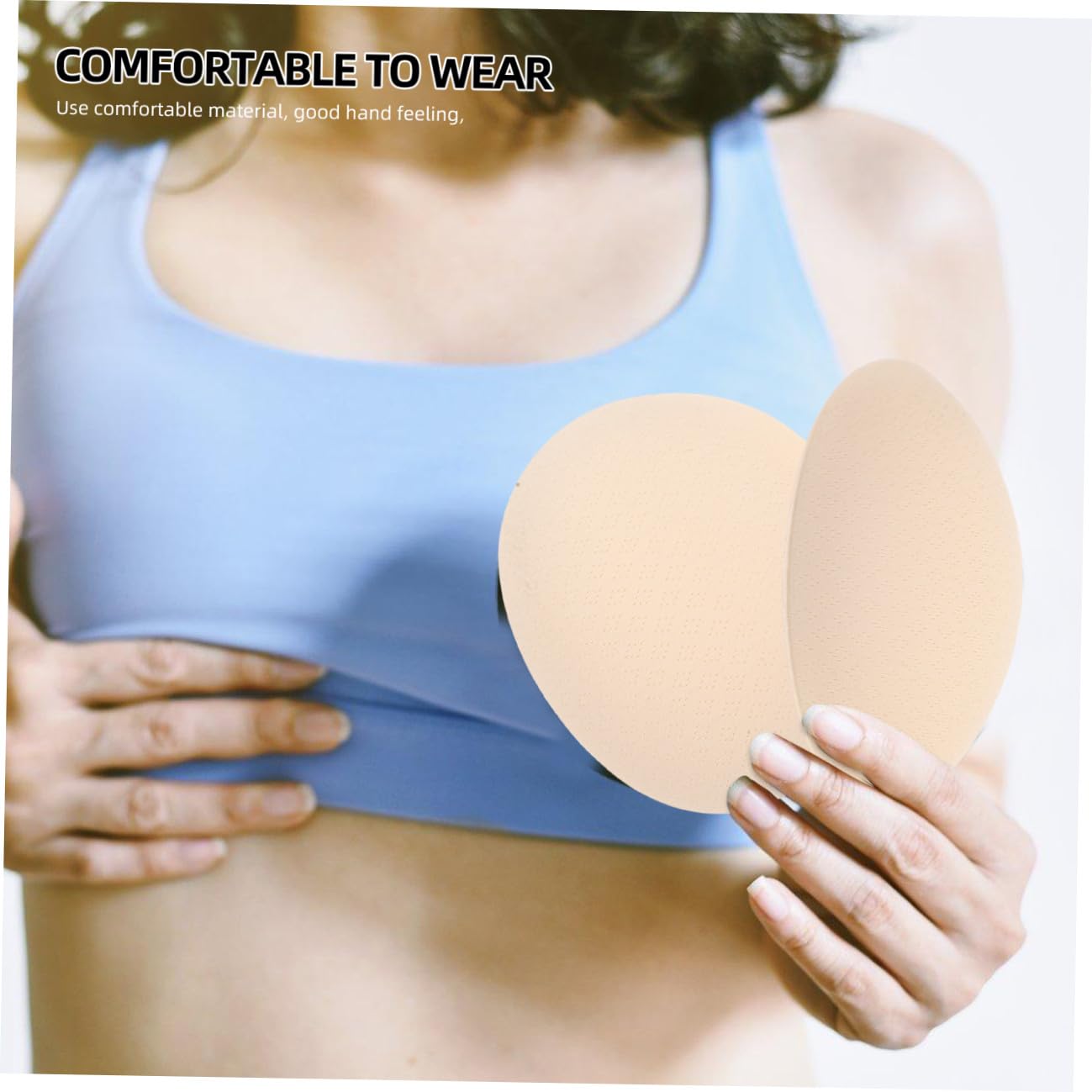GALPADA Almohadilla Para El Inserciones De Sujetador De Mujer Inserciones De Sujetador Extraíbles Almohadillas Para Copas De Sujetador Inserciones De Copa De Sujetador Algodón