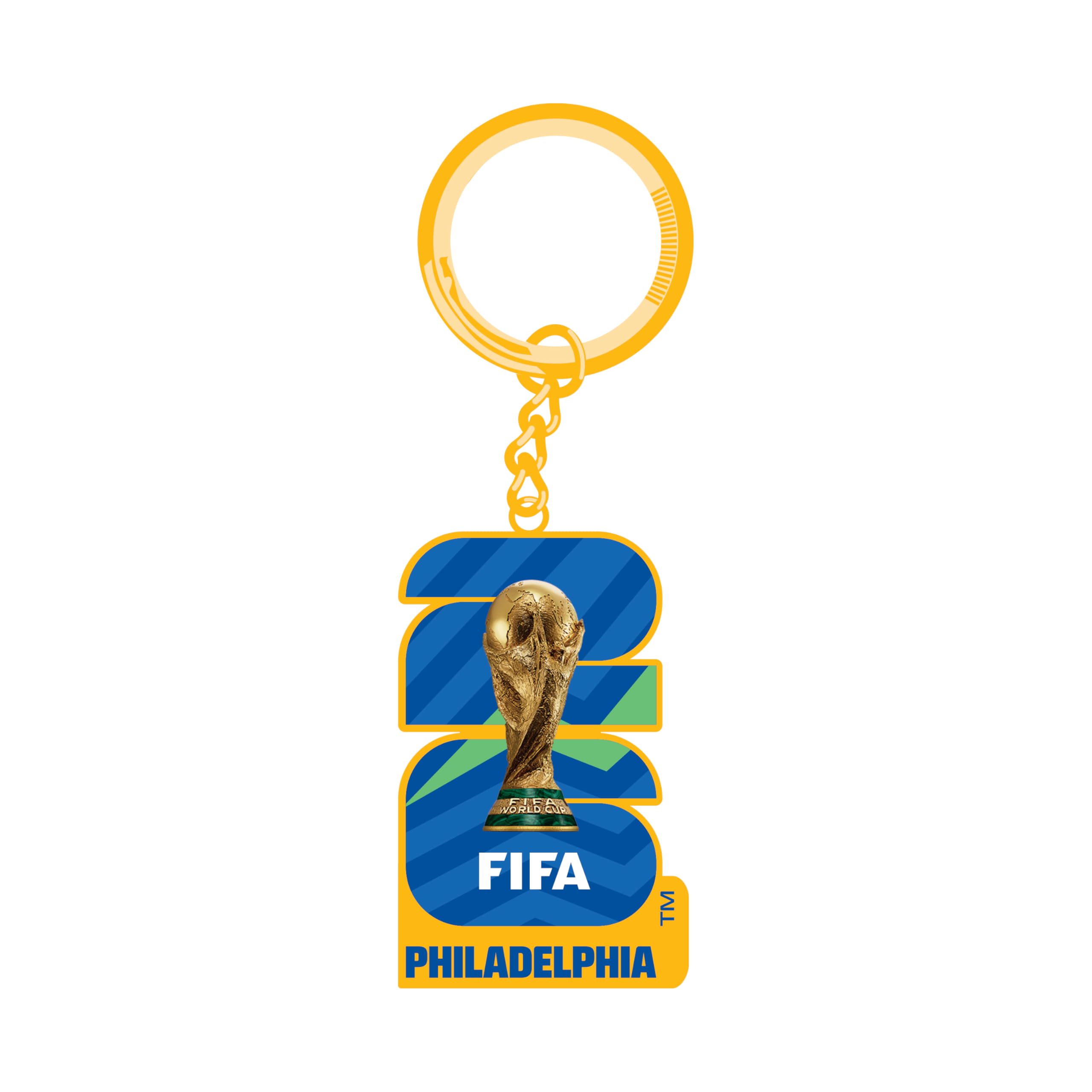 2026 FIFA World Cup Keychain – Officially Licensed, Collectible Gift for Fans, Durable Metal Ring for Keys, Backpacks