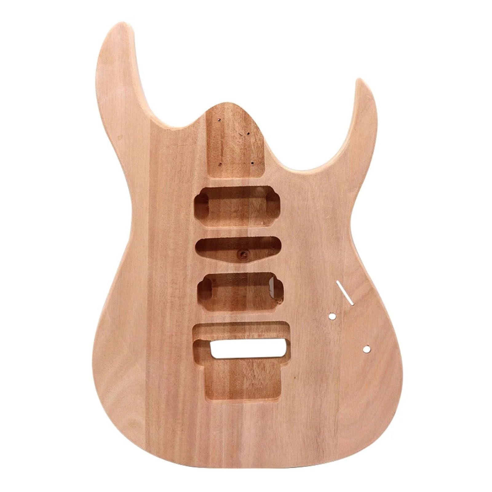 Cuerpo de guitarra eléctrica con barril de madera de Okoume