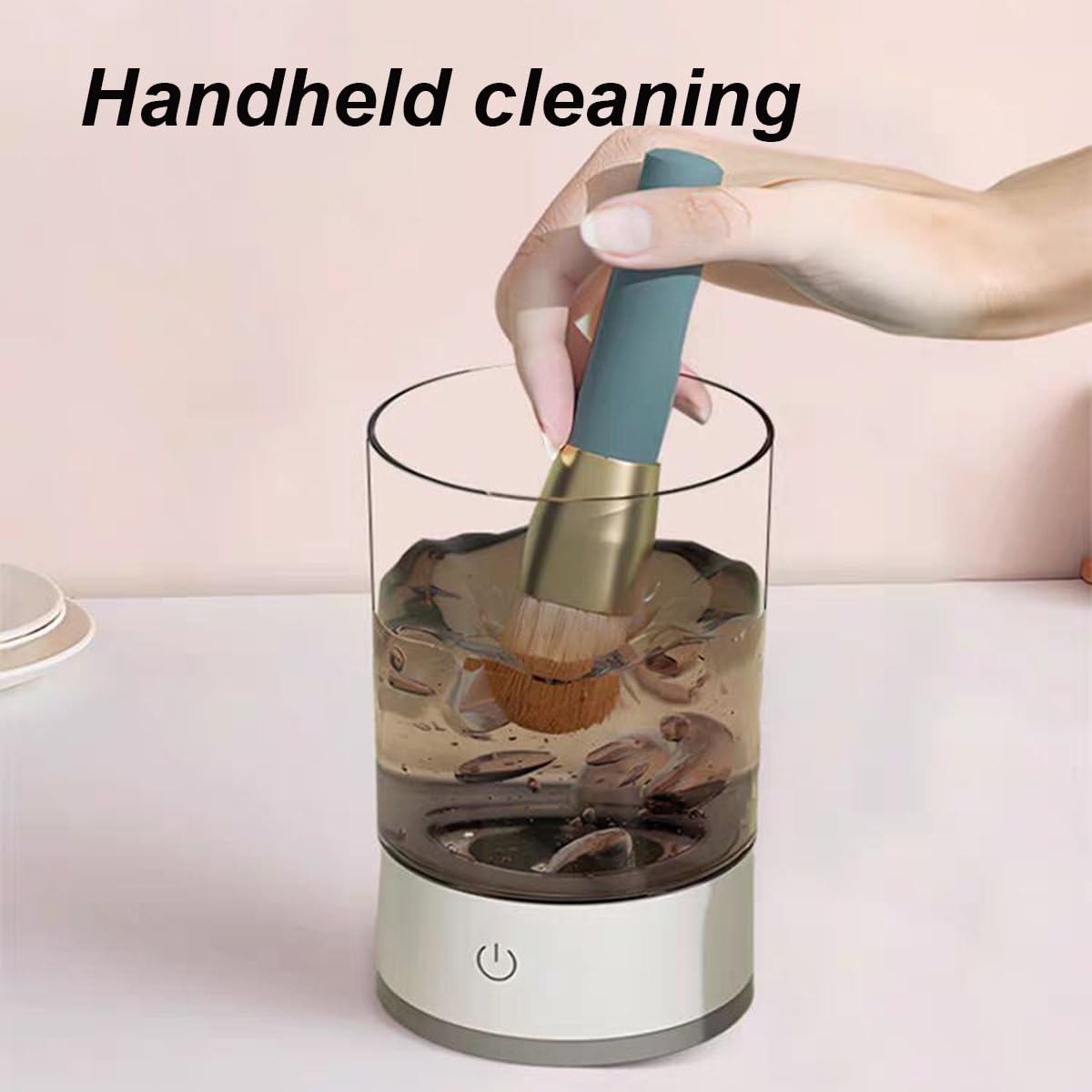 Brushly Pro Nettoyant for pinceaux cosmétiques, outils de nettoyage de pinceaux cosmétiques USB automatiques et portables, nettoyant for pinceaux de maquillage, nettoyant for pinceaux cosmétiques for
