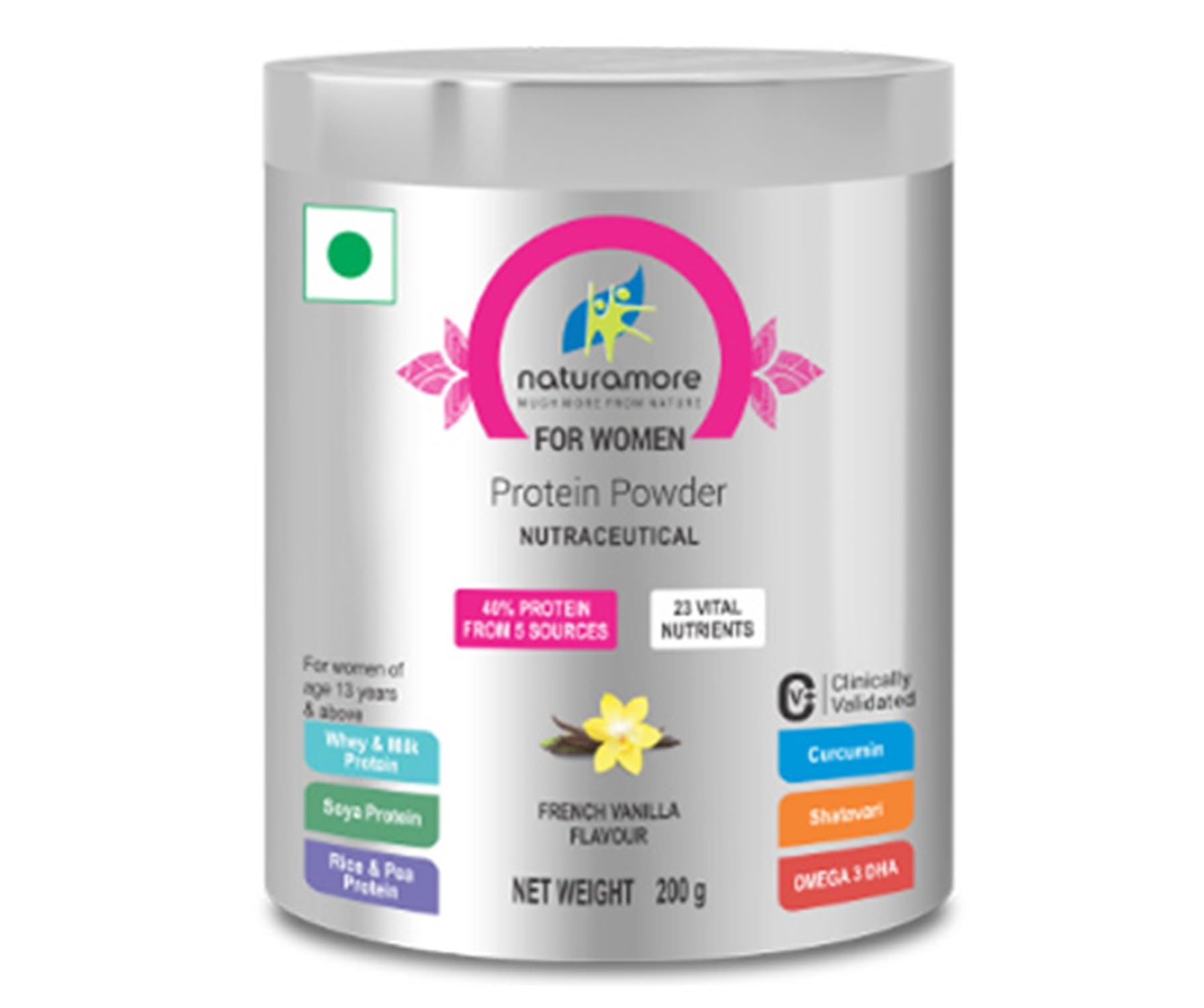 Netsurf Naturamor For Women French Vanilla Flavour 200gm