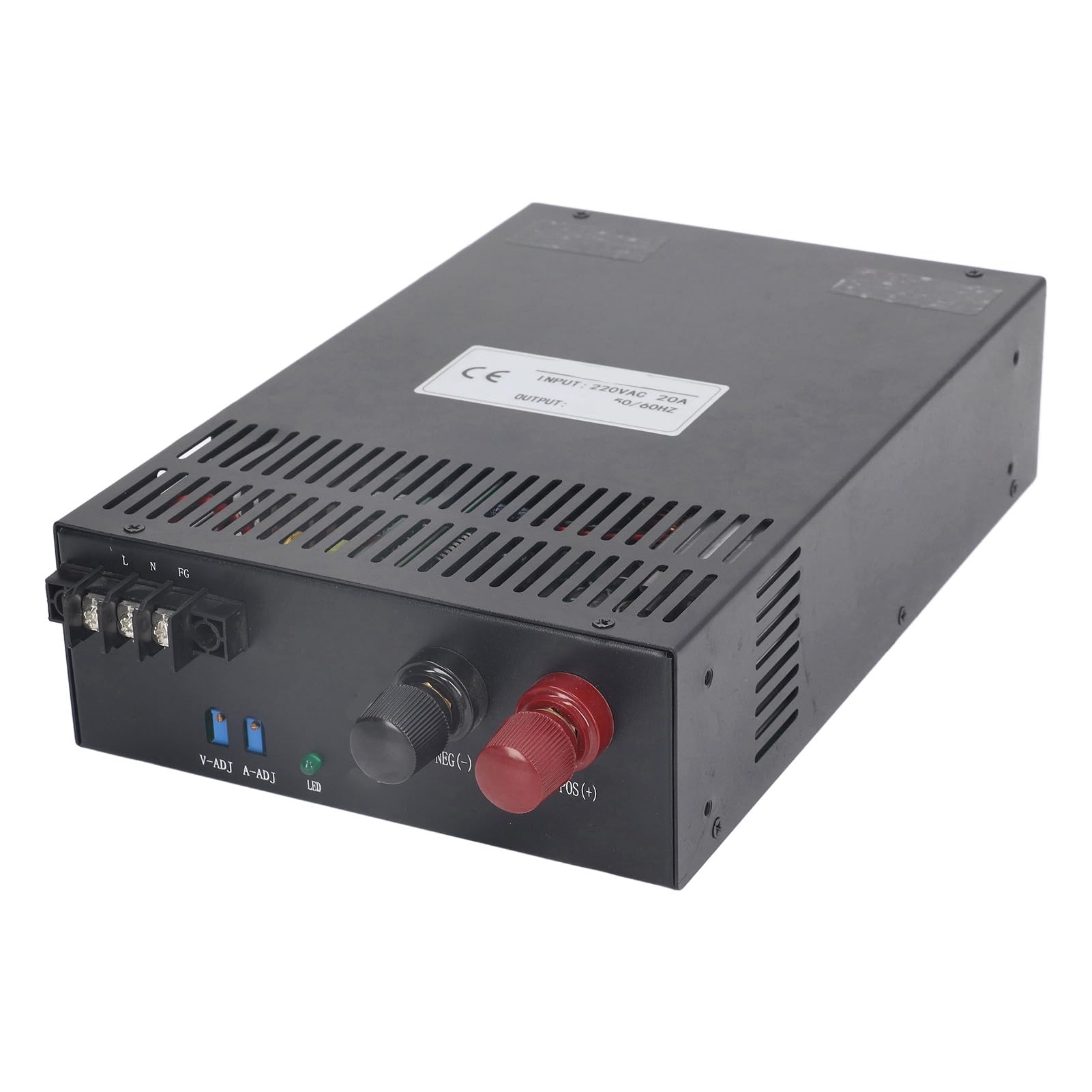 Sonew Zmienny Zasilacz Prądu Stałego 3000 W 220 V Zasilacz Wejściowy do Automatyki Przemysłowej i badań (48V)