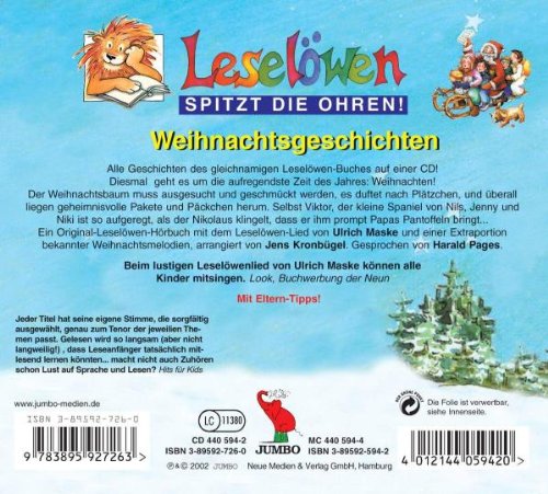Leselöwen: Weihnachtsgeschichten