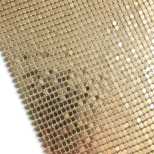 Tissu maille métallique paillettes pour briller en soirée et sublimer vos décors de table