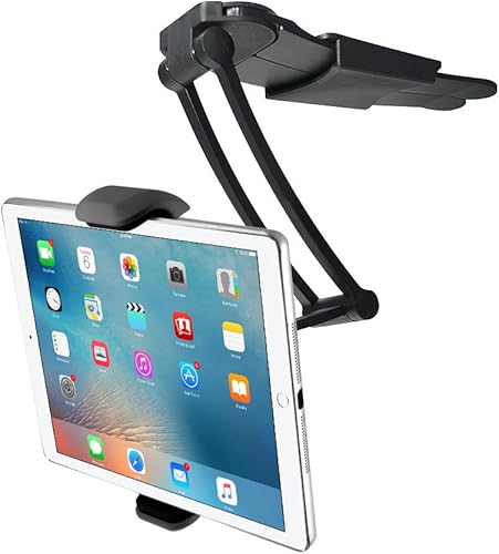 Miniatura 4 de Cellet Soporte para tablet de cocina 2 en 1 para pared, mesa, encimera, soporte de escritorio para recetas para iPadProAirMini, Micro Surface Pro,