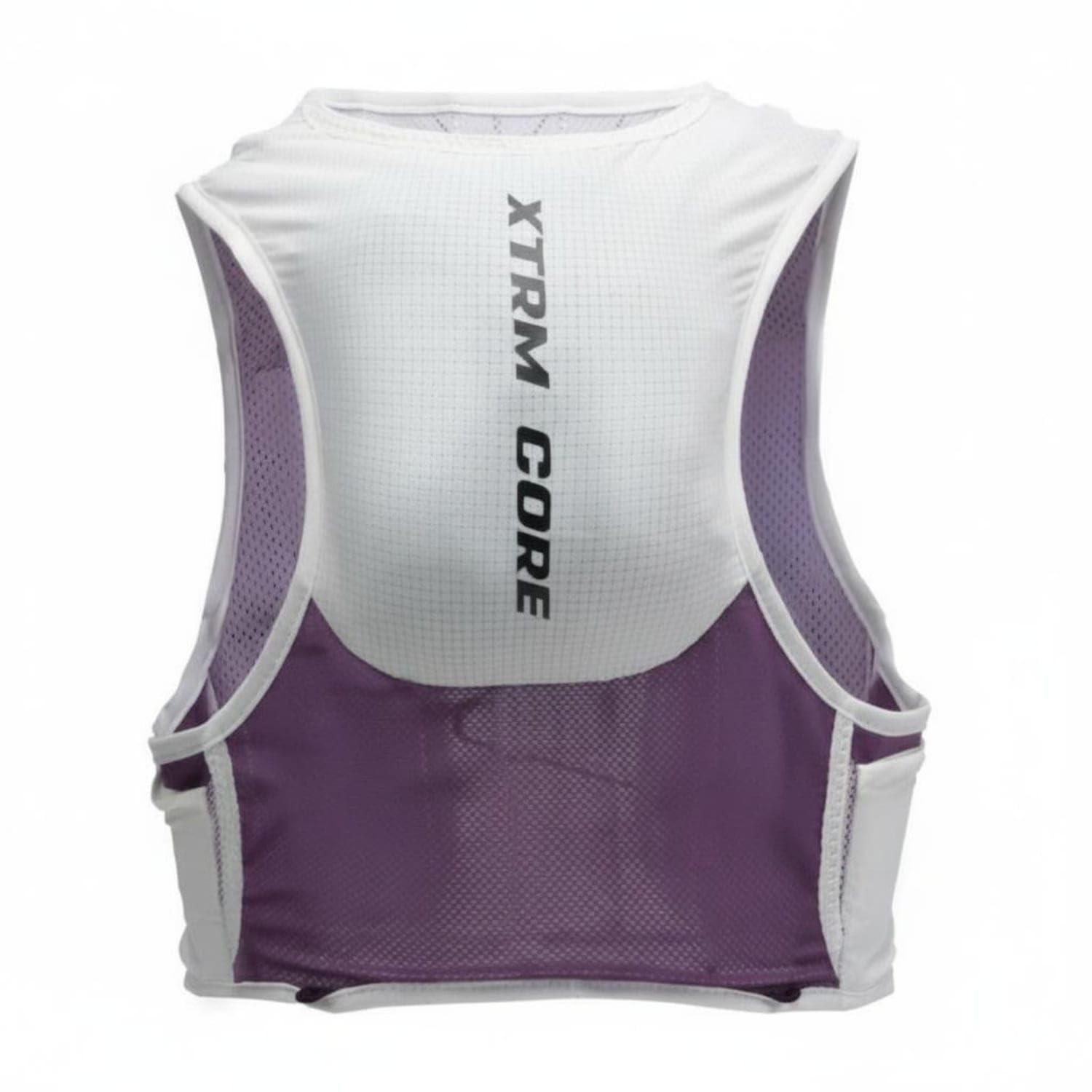 Breathable Running Hydration Vest Multi-Pocket Design Lightweight Hydration Vest Quick Reach Pockets Lightweight Runner Pack Adjustable Fit for Hikers, Hiking, Cycling, White Purple, M-image-32