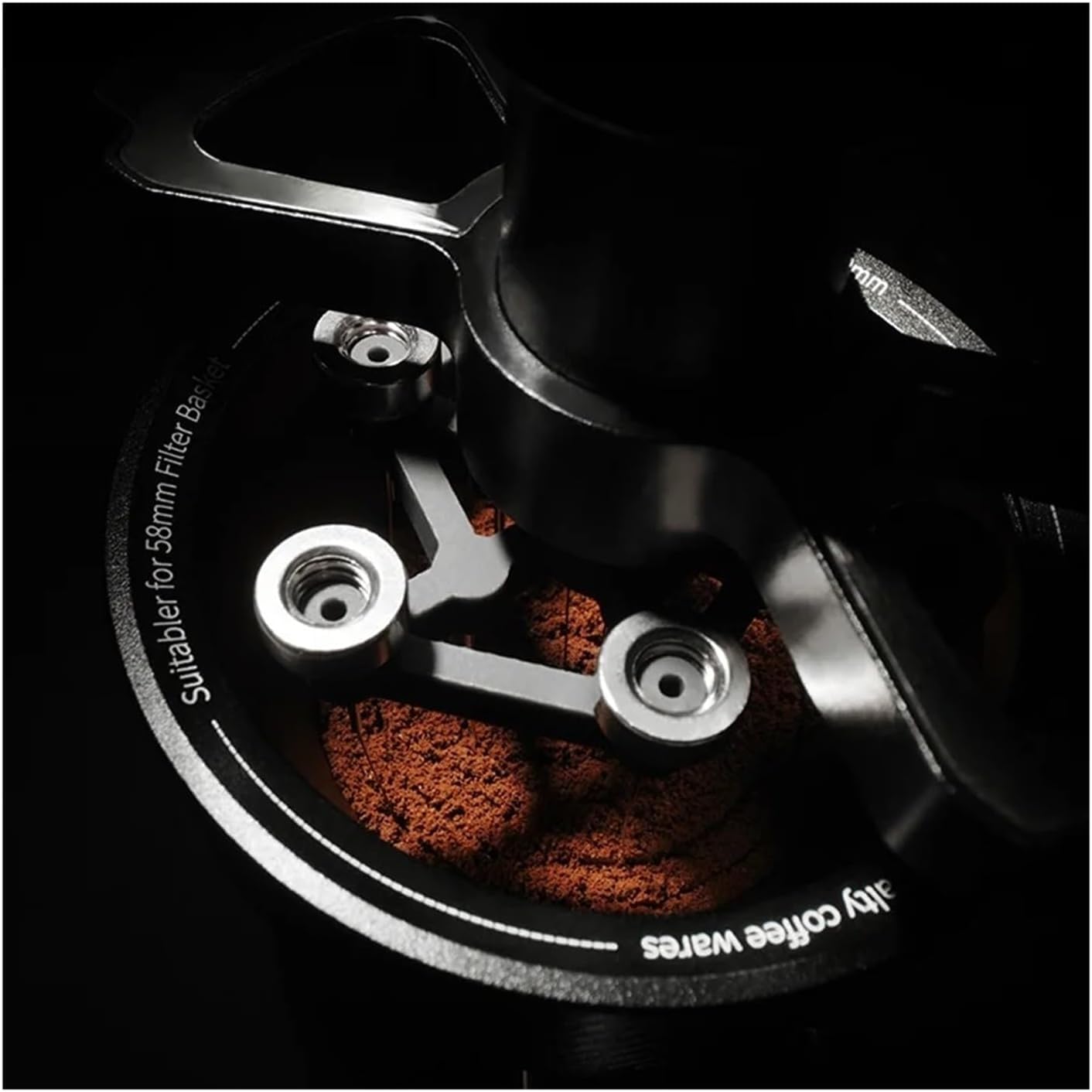 Strumento WDT da 58 mm per espresso, miscelatore per caffè in acciaio inox per una distribuzione uniforme, accessorio da barista