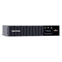 CyberPower PR1000RT2UCN Smart App Sinewave UPS Battery Backup and Surge Protector, 1000VA/1000W, 8 Outlets, 2U Rack/Tower, AVR, Pre-Installed RMCARD205, Built-in cloud monitoring, UL Certified