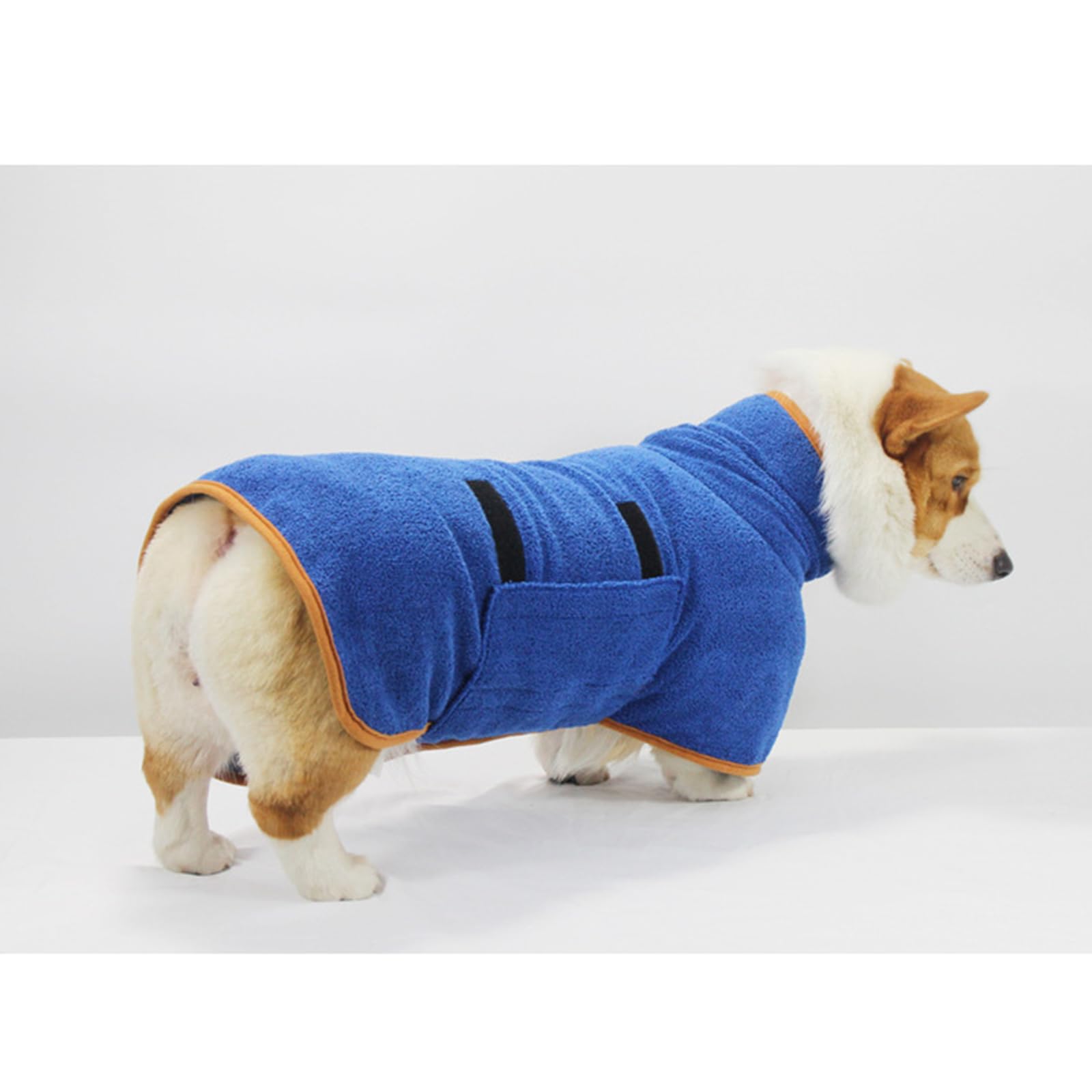 Peignoir pour Chien Serviette de Bain Absorbante pour Animaux de Compagnie Manteau de séchage pour Chiens Peignoir de Bain Doux à séchage Rapide pour Petits Chiens de Taille Moyenne