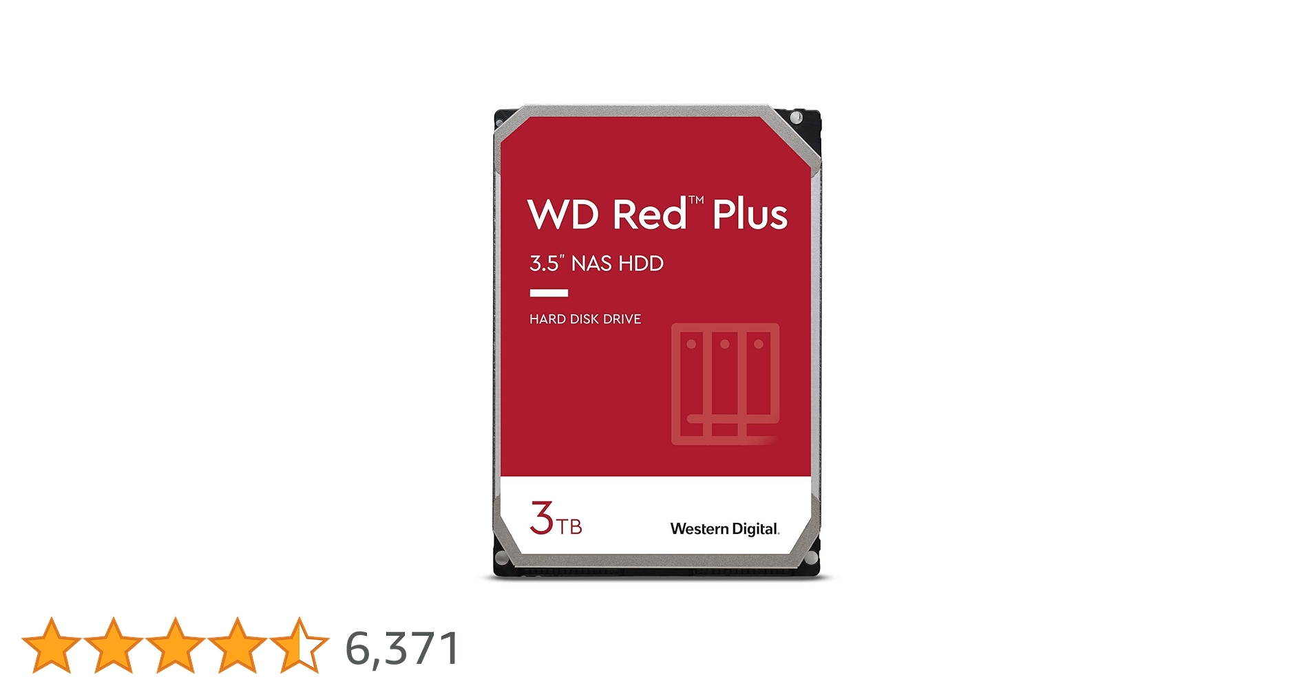 【73時間】WD RED NAS用内蔵HDD 3TB WD30EFRX⑥ Amazon.com: WD Red 3TB NAS Hard Disk Drive - 5400 RPM Class