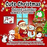 Photo Gallery kids advent calendar 2026: cozy christmas countdown 25 drawing challenges with prompts, one for each day/ hygge coloring & activity book for children/ cute holiday designs/ xmas fun Photo Gallery kids advent calendar 2026: cozy christmas countdown 25 drawing challenges with prompts, one for each day/ hygge coloring & activity book for children/ cute holiday designs/ xmas fun