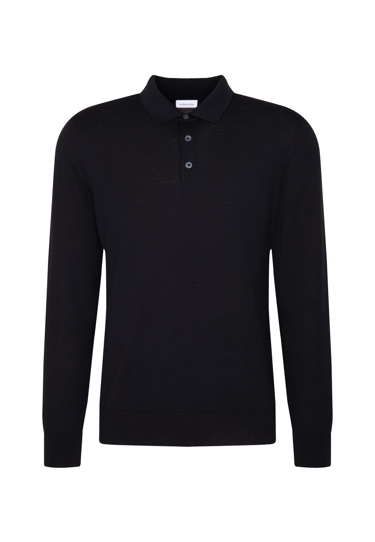 Seidensticker Herren Regular Fit Langarm Polo-Pullover