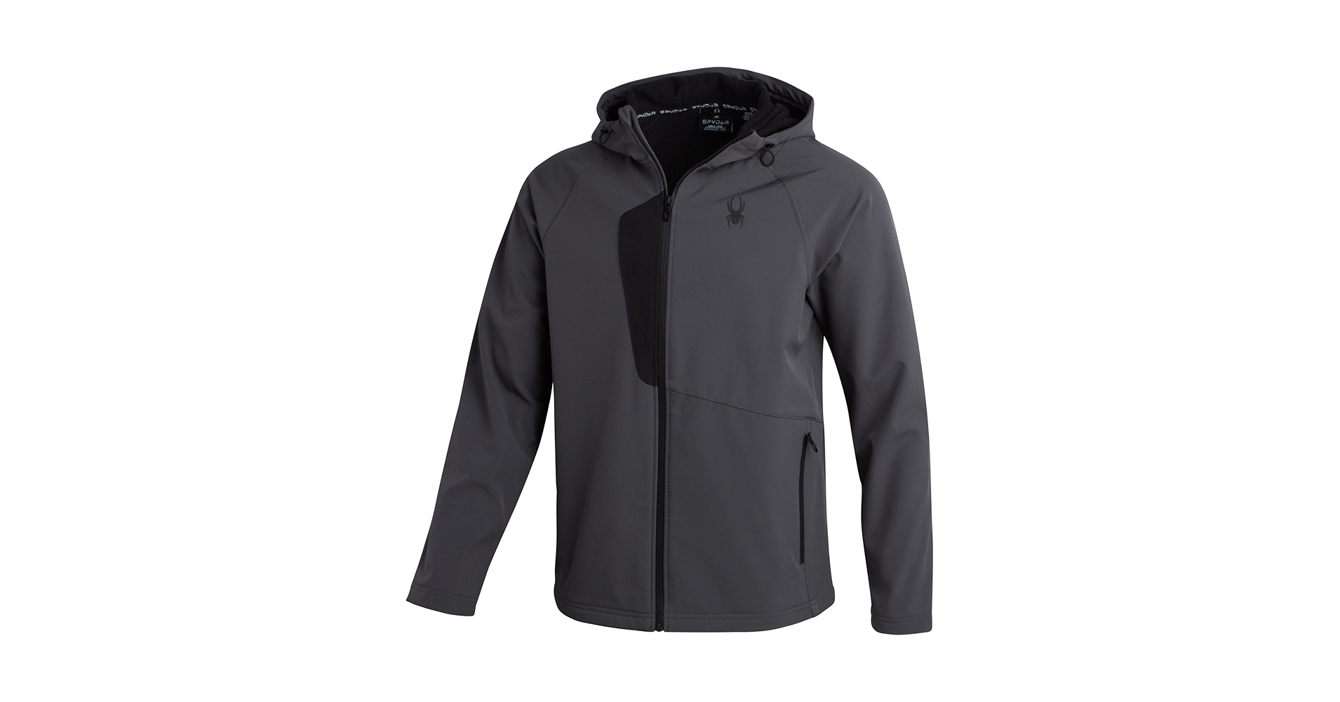 Spyder Men's Active Softshell Jacket - Polar Fleece-Lined