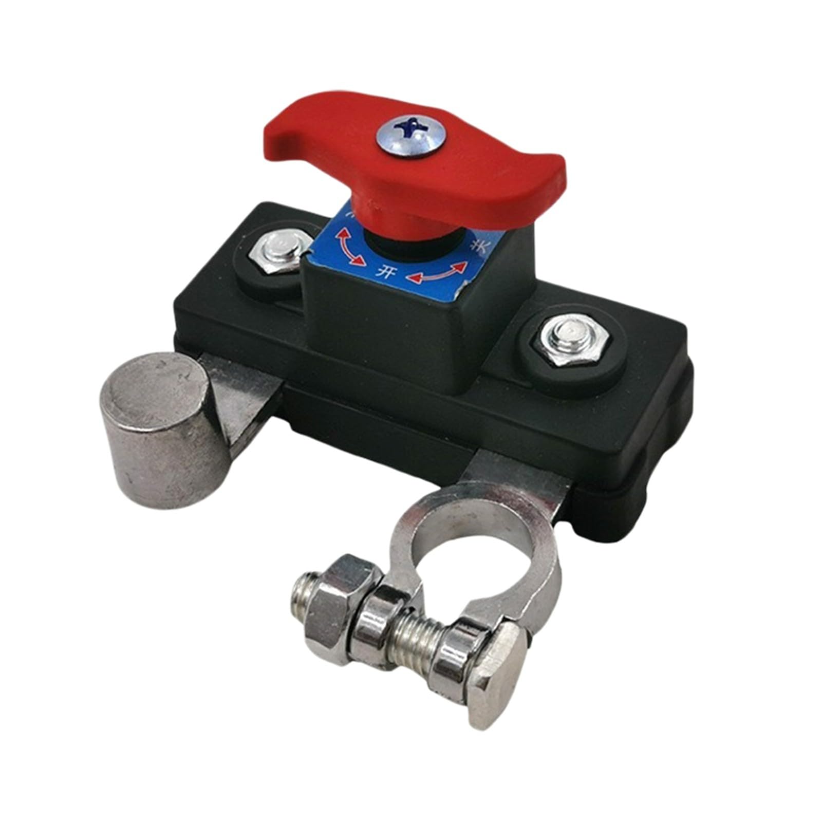 Universal Battery Disconnect & Leak Protector, Waterproof Solid Copper Conductivity Car Battery Disconnect Switch, Circuit Breaker Protector for Multiple Models (Pure Copper) - 5