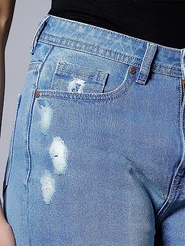 Image of HIGH STAR Women's High Rise Regular Stretchable Jeans