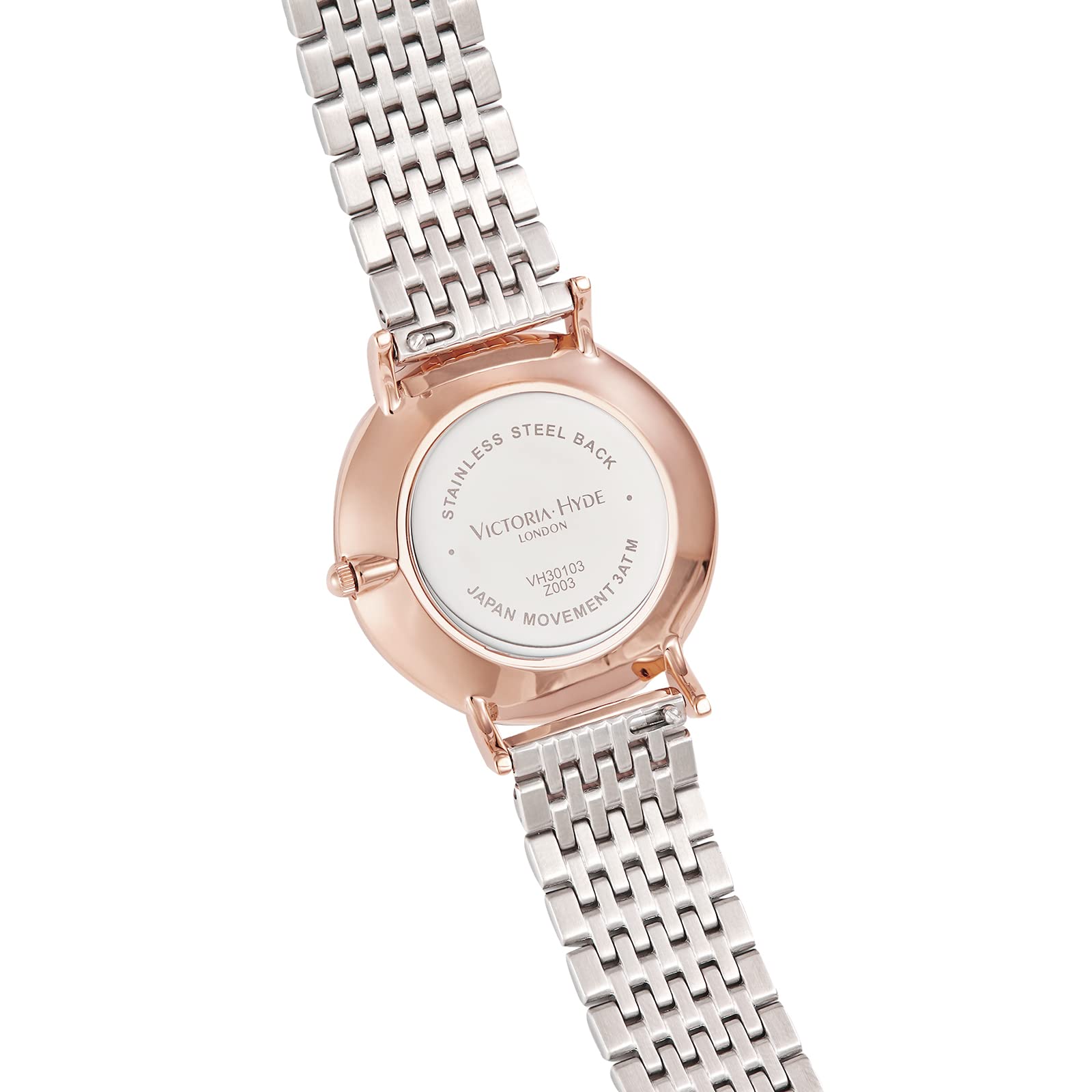 VICTORIA HYDE Orologio da donna analogico al quarzo da donna in acciaio inossidabile impermeabile orologio da polso con bracciale