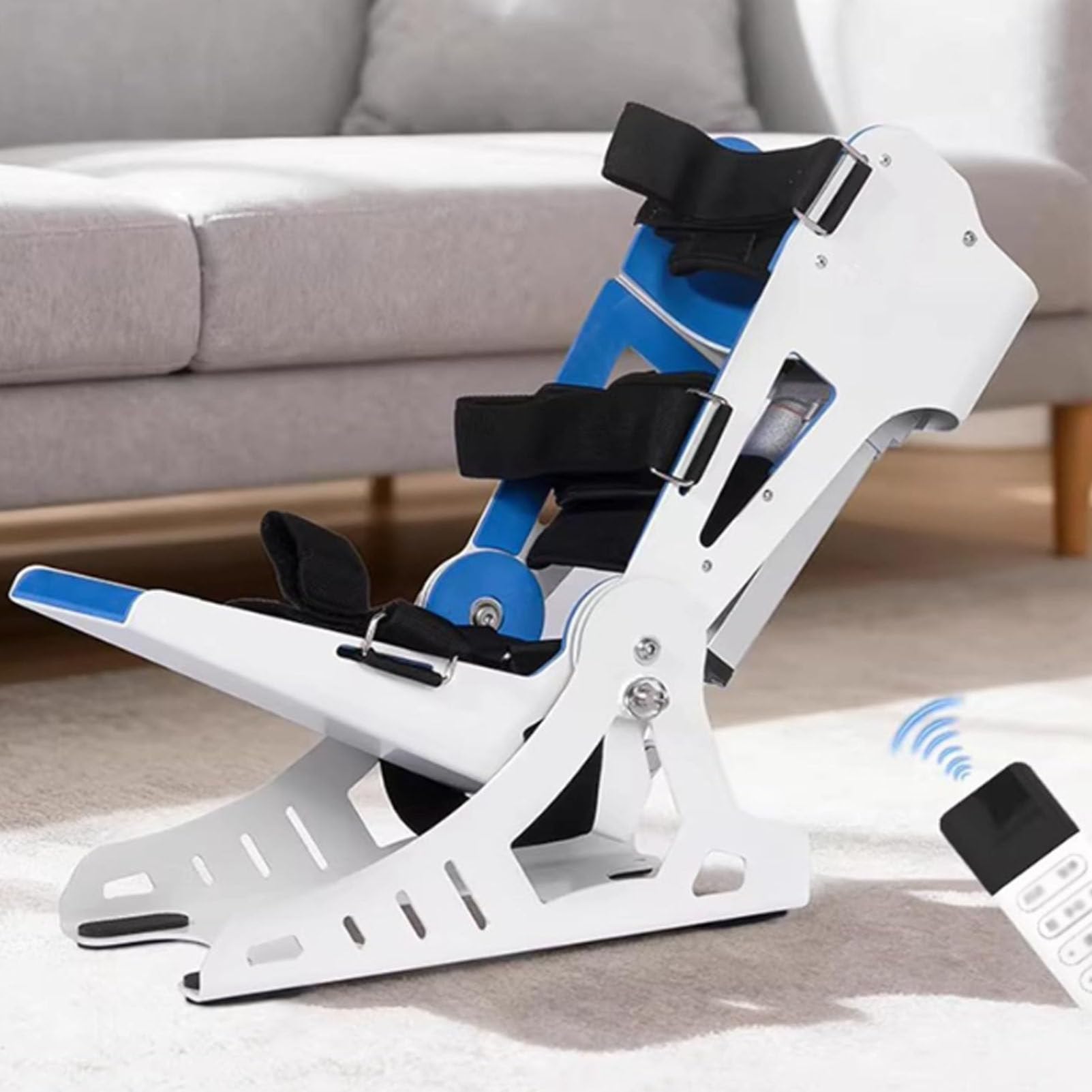 Cashwise Electric Ankle Strengthener Trainer, Foot Rehabilitation Training Equipment with Remote Control, -45° ~50° Full Angle Exercise, for Stiff Ligament After Stroke/Hemiplegic Fracture