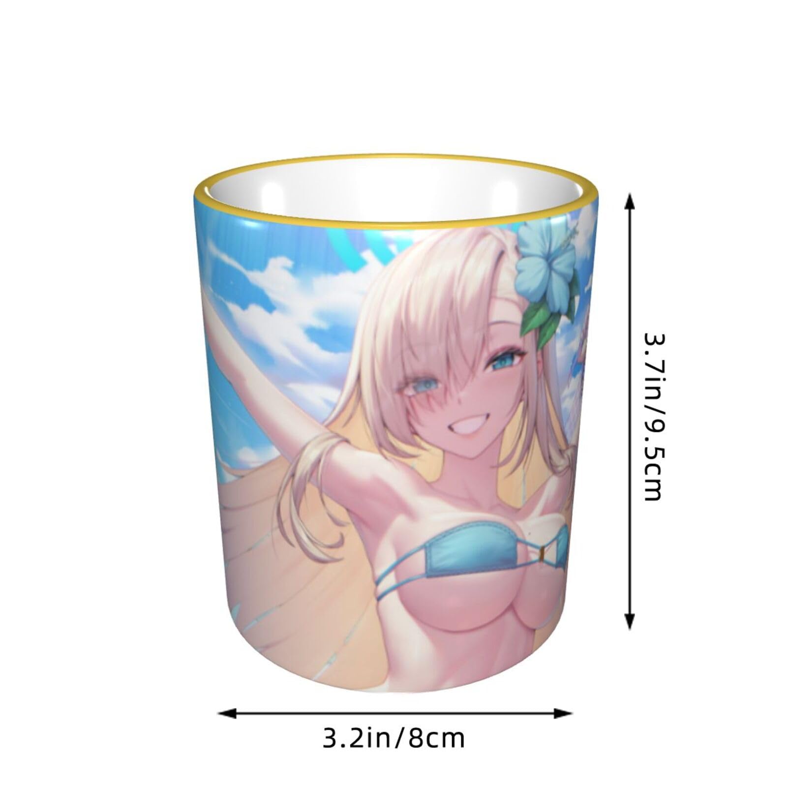 Amazon.co.jp: マグカップ 大容量 330cc セクシー アニメ柄柄 ブルー