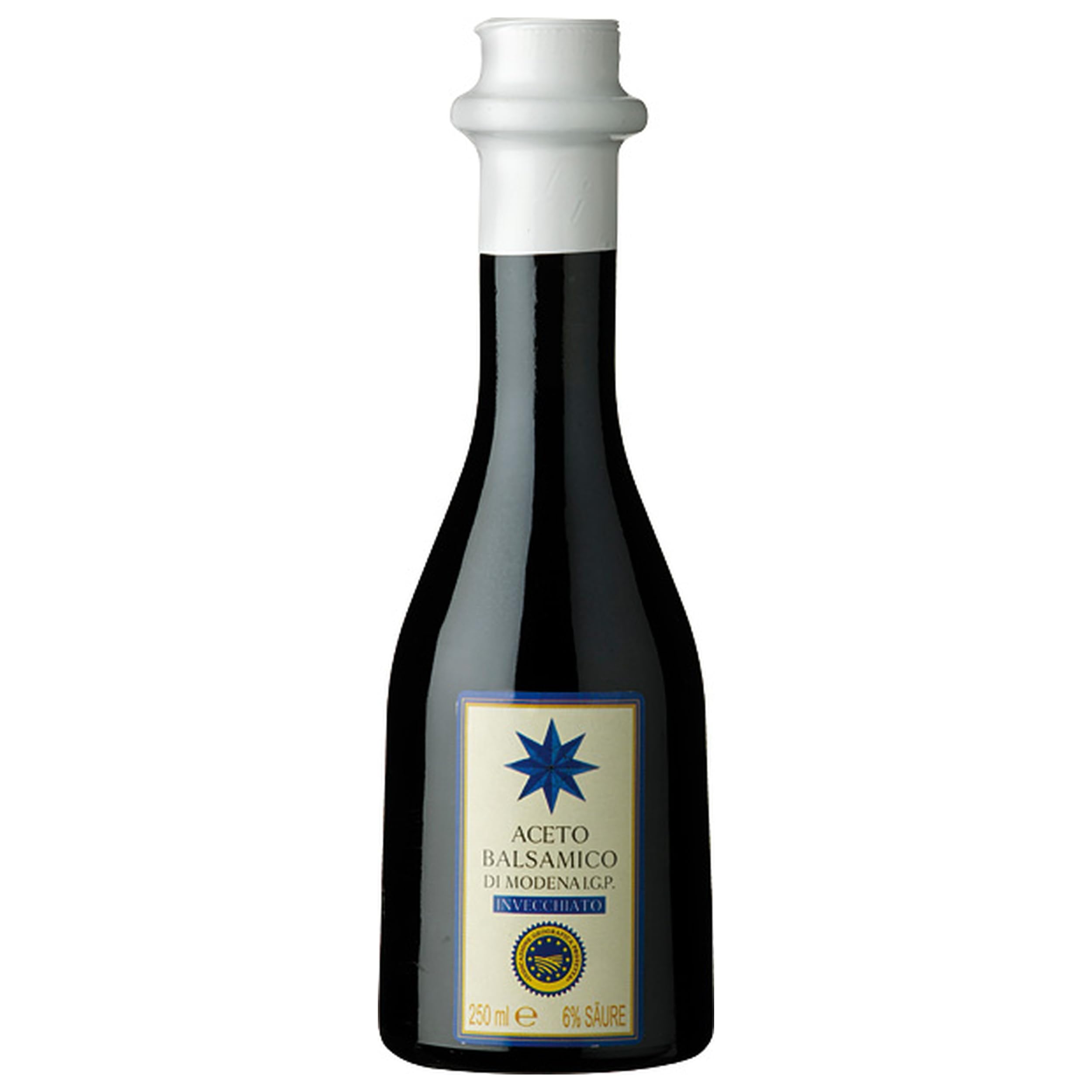 Acetaia Bellei Aceto Balsamico di Modena I.G.P Invecchiato Italien inkl. FeinWert E-Book (6 x 0.25 l)