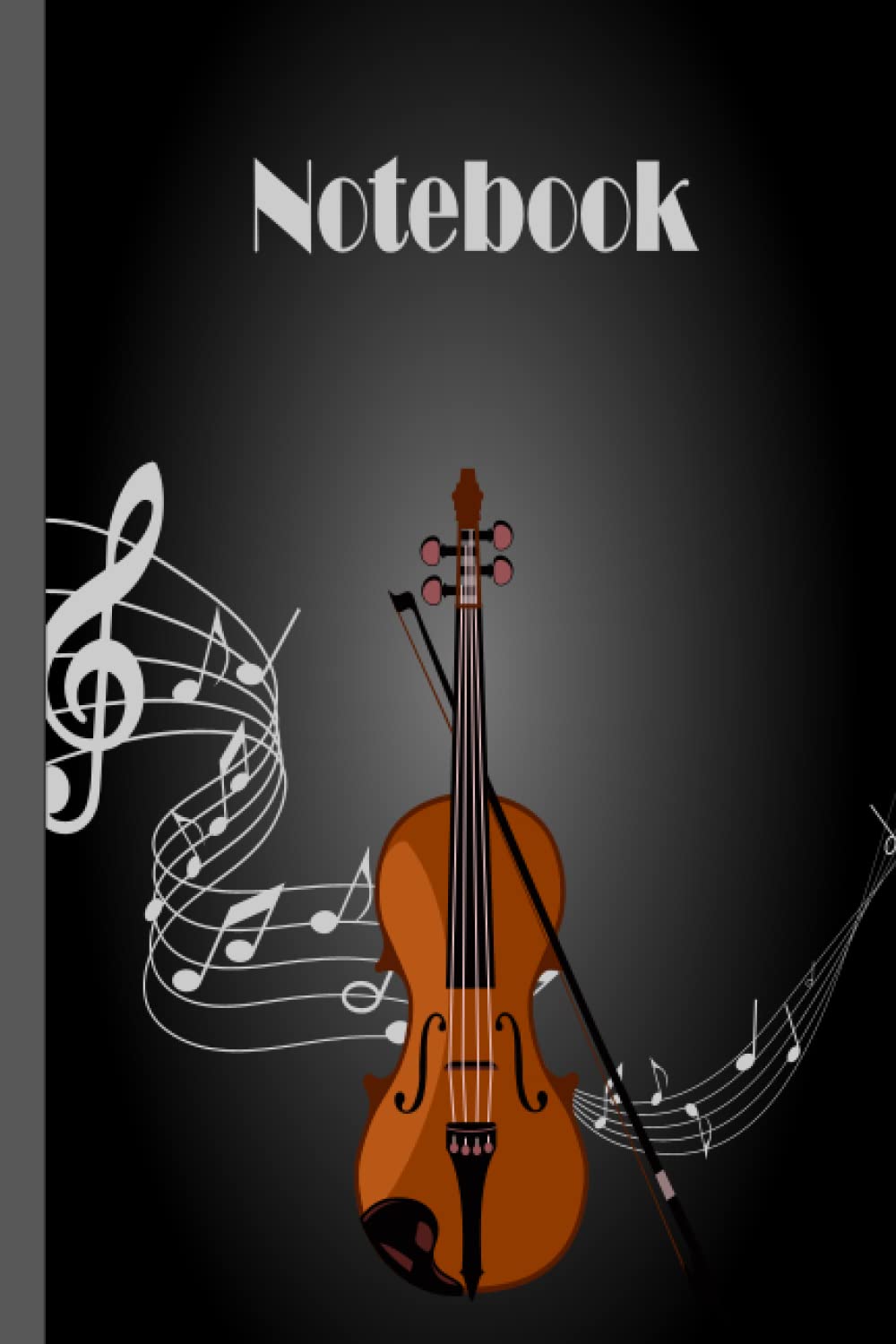 Violin Notebook: Violin Notebook Wide Ruled,Lined Paper Notebook for School, Students,Gift for Kids, Boys, Girls,Violin notebook,Violin lover